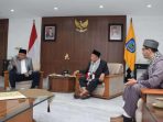 Bertemu Mubaligh Palestina, PJ Gubernur NTB Janjikan Rehab Rekon jika Gencatan Senjata Terwujud