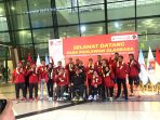 Tim Indonesia Disambut Hangat Setelah Meraih Peringkat Ke dua Di WAG 2023, Langsung Diminta Fokus Paralimpiade 2024 Paris
