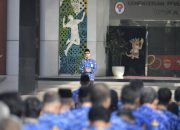 Menpora Dito Gelar Apel Pagi Perdana Tahun 2024