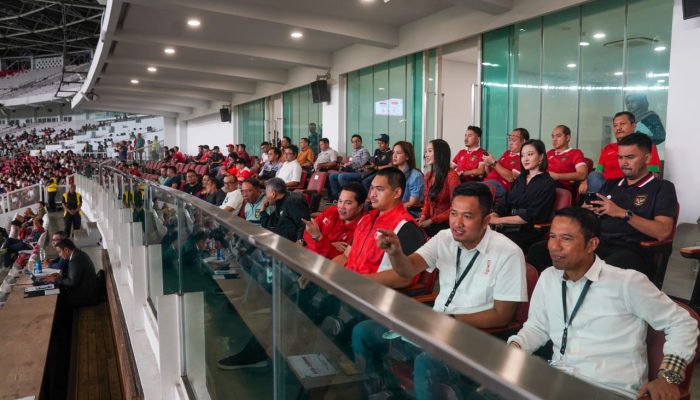 Menpora Dito Saksikan Pertandingan U-20 lawan Thailand U-20 di GBK