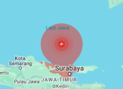 Kembali Lagi Terjadi Gempa di kabupaten Tuban Jawa Timur
