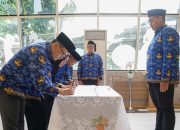 Menpora Dito Ambil Sumpah Tiga Pejabat Tinggi Pratama di Area kemenpora RI