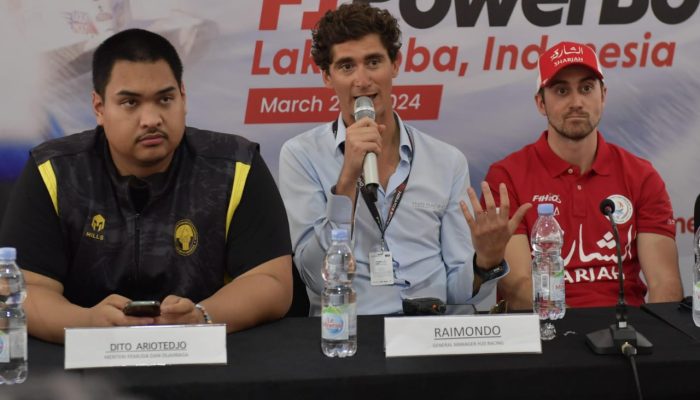Direktur Pemasaran H2O Racing Banga Dengan Penyelenggaraan F1 Powerboat Untuk Kedua Kalinya