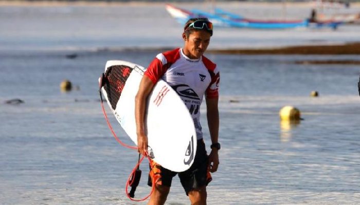 Peselancar Rio Waida Sukses Pastikan Tempat Tampil Ajang Kualifikasi Olimpiade 2024