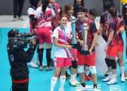 Artis Donna Turut Ramaikan Pertandingan Ekshibisi Fun Volley Ball
