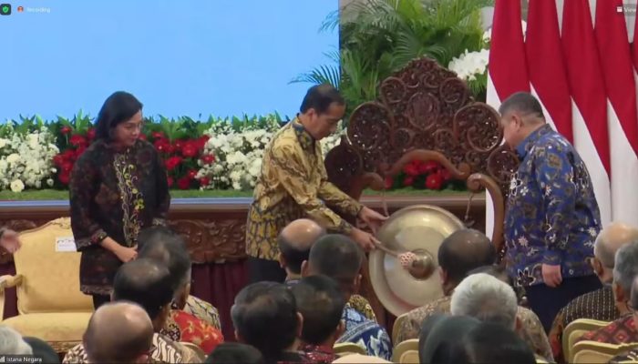Presiden Joko Widodo Pimpin Rakornas Virtual Pengawasan Internal Pemerintah