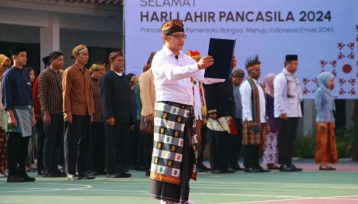 Peringati Hari Lahir Pancasila 2024, Kemenkumham Jawa Tengah Gelar Upacara Bendera