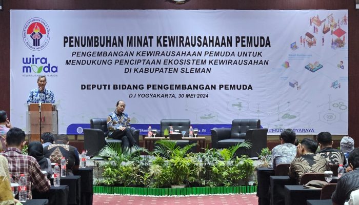 Sebanyak 150 Pemuda Kab Sleman Ikuti Kegiatan Minat Kewirausahaan Pemuda