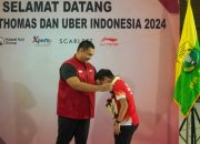 Menpora Dito Jemput Tim Bulutangkis Thomas dan Uber Cup 2024 di Gedung VVIP Terminal 3 Bandara Soekarno Tangerang