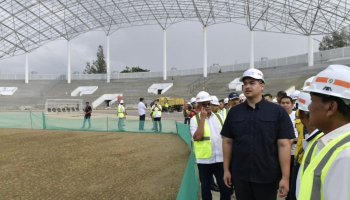 Menpora Dito Bersama PJ Gubernur Aceh Bustami Hamzah Tinjau Persiapan PON XXI di Aceh