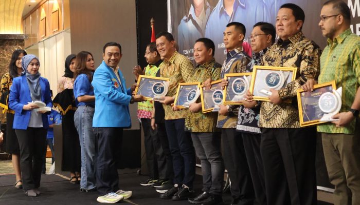 Rayakan HUT ke-51 Tahun, DPP KNPI Berikan Penghargaan pada 13 Tokoh dan Kepala Daerah