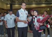 Kemenpora RI Sambut Kedatangan Dua Atlet Panjat Tebing Indonesia