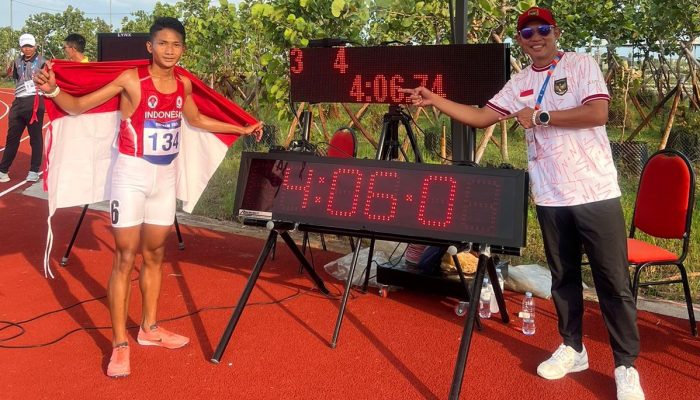 Atletik Indonesia Raih Emas Medali Pada Gelaran 13Th ASEAN Schools Games 2024