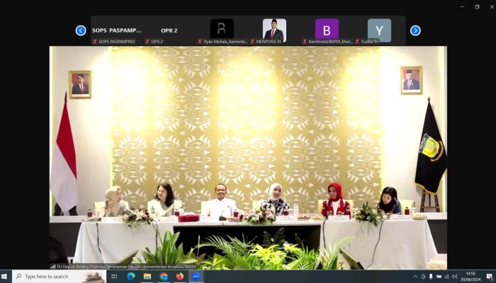 Menpora Dito Ikut Hadir Rakor Persiapan Hari Hari Anak Nasional Ke-40 Tahun 2024