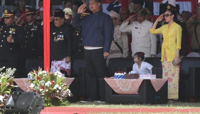 Menpora Dito Ikuti Upacara Peringatan HUT ke-79 Kemerdekaan RI di Kepulauan Seribu