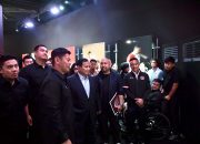 Presiden Terpilih Prabowo Subianto Menyaksikan Reveal Jersey Tim Olimpiade 2024 Paris