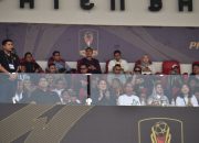 Menpora Dito Dampingi Presiden Jokowi Hadiri Upacara Pembukaan Turnamen Sepak Bola Piala Presiden 2024