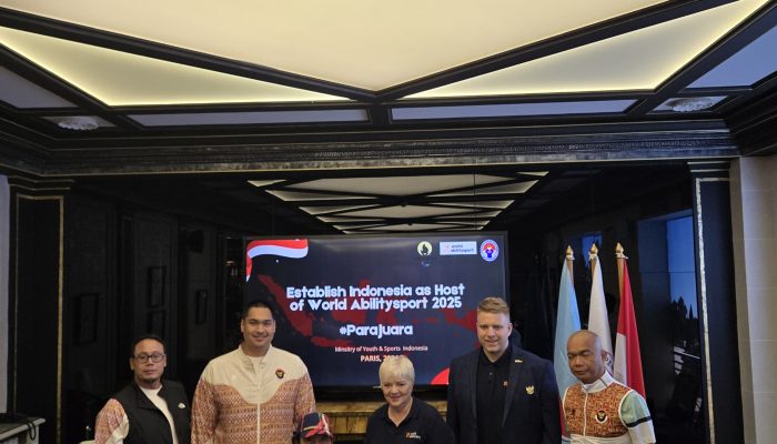 Hadiri MoU, Menpora Dito Bangga Indonesia Menjadi Tuan Rumah World Abilitysport Games 2025