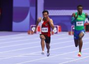 Lalu Muhammad Zohri Terhenti di Babak Pertama Olimpiade 2024 Paris