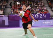 Pebulutangkis Gregoria Mariska Sumbang Medali Pertama Utuk Tim Indonesia di Olimpiade Paris 2024