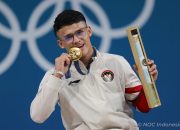 Lifter Kebanggan Indonesia, Rizki Juniansyah Persembahkan Medali Emas Kedua Untuk Tim Indonesia di Olimpiade Paris 2024