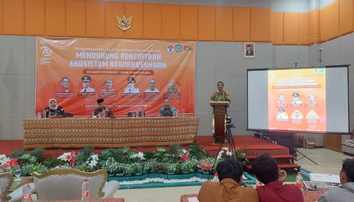 Kemenpora RI Lakukan Kegiatan Wirausaha Muda di Nganjuk