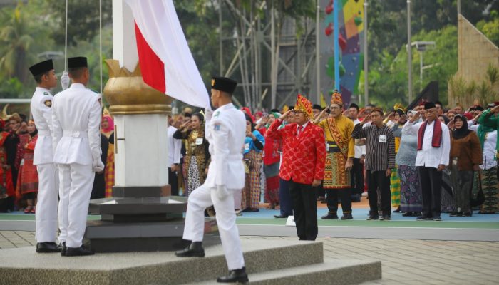 Kemenpora RI Laksanakan Upacara Bendera Peringatan HUT Kemerdekaan Ke-79 RI