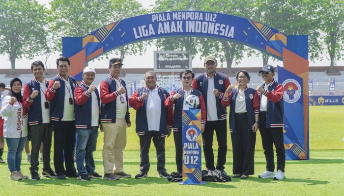 Turnamen Piala Menpora U-12 Liga Anak Indonesia Secara Resmi Dibuka