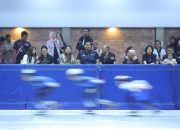 Menpora Dito Saksikan Final Kejuaraan Asian Open Short Speed Skating Trophy