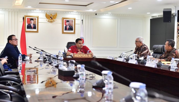 Menpora Dito Terima Audiensi PJ Guburnur Gorontalo