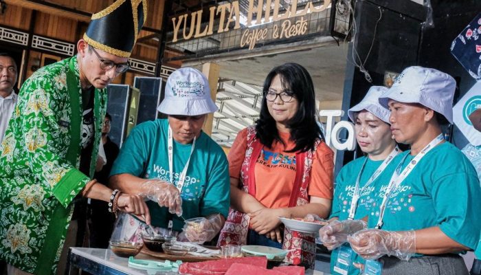 Menparekraf Sandiaga Dukung Bitung Bergabung dalam Jejaring Kota Kreatif UNESCO