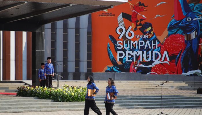 Wakili Menpora Dito, Staf Ahli Yohan Bertindak Sebagai Pembina Upacara Pada HSP Ke-96
