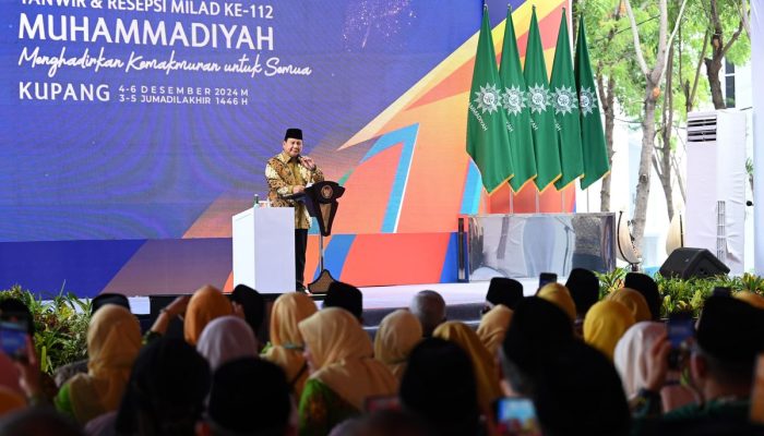 Presiden Prabowo Buka Tanwir I Muhammadiyah Priode Muktamar Ke-48