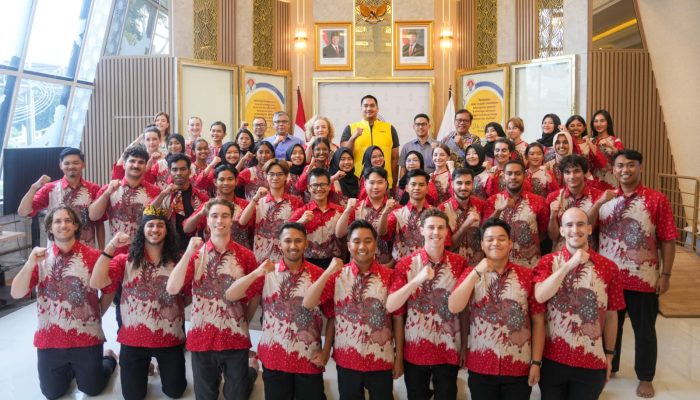 Program PIA 2024 Berjumlah 42 Orang Disambut Hangat Menpora Dito