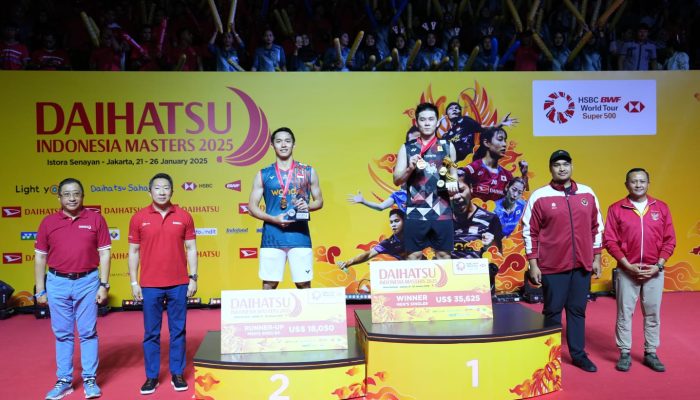 Indonesia Tanpa Gelar di Daihatsu Indonesia Masters 2025, Jojo dan Fajar/Rian Kandas di Final