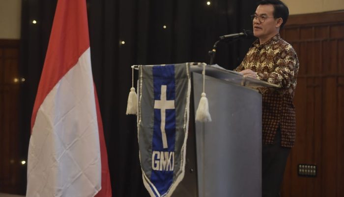 Kemenpora RI Melalui Staf Ahli Bidang Inovasi Ucapkan Selamat Ulang Tahun GMKI Ke-75