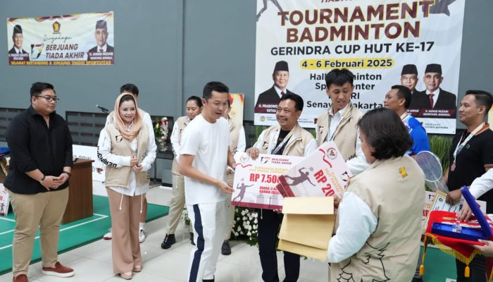 Wamenpora: Turnamen “Gerindra Cup” 2025 Jadi Ajang Silaturahmi Lewat Olahraga