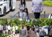 Open House Idul Fitri Presiden Prabowo, Menpora Dito dan Wamenpora Taufik Bersama Keluarga