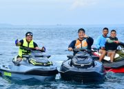 Sensasi Riding Jet Ski Menpora Dito dan KASAL di Keindahan Pulau Seribu